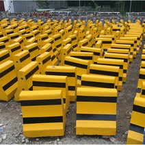 중앙 분리대 물주입 도로 고정반사 플라스틱 가드레일, 60x40x50