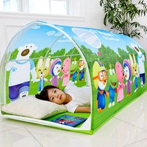 청호유통 뽀로로 플레이터널 볼텐트 터널놀이 터널텐트, A그린