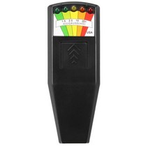 라돈측정기 방사능검출기휴대용 LED 전자기 필드 미터 검출기 가우스미터 EMF 방사선 검출 테스터, 01 black