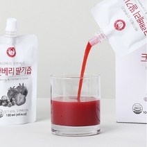 김재식헬스푸드 [김재식헬스푸드] 크랜베리 딸기즙 100ml 30팩 1박스