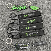 가와사키 닌자 열쇠고리 Ninja 키체인 펜던트 Monster, 6.가와사키/닌자+가와사키 펜던트