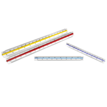 삼각스케일자 15cm 저배율