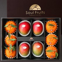 [예손연우] JM 제주 한라봉 애플망고 혼합 선물세트 3.4kg내외, 상세 설명 참조