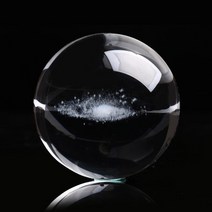 태양계 모형 모빌 행성 세트크리스탈 볼 석영 유리 볼 은하계 볼 크리 에이 티브 레이저, 은하계 공, 5cm