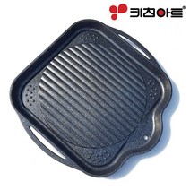 고기불판 국내산 아르떼 주물구이팬_가스레인지용, 335mm x 325mm