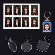 아크릴 액자키링 증사키링 6Type 키링 열쇠고리 부자재