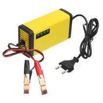 전기차충전기ABS 12V 2AH-20AH 자동차 오토바이 스마트 배터리 충전기 유지 EU 플러그, 한개옵션0