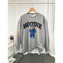 남자 앵그리강생이 쭈리면 오버핏 맨투맨 / 3color