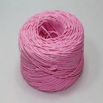 지끈나라 친환경 칼라지끈(2mm200m), 연분홍색