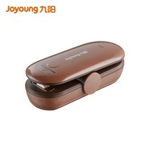 Joyoung 스낵 미니 실러 휴대용 실링기 소형 봉합기 스낵 비닐 사탕 봉지 과자 약포지 밀봉기, 커피컬러 - 미니실링기