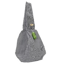 메종펫 강아지 중형견 슬링백 캔버스 스프라이트 블랙 & 화이트 모던 디자인 캐리어