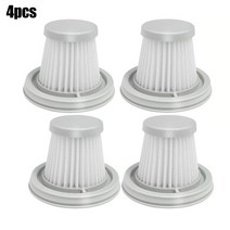 샤오미 미지아 핸디 청소기 용 세척 가능 필터 2 개 가정용 미니 무선 도구 교체용, B 4pcs|CHINA