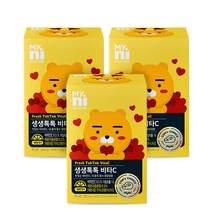 마이니 셀프케어 [일동제약]마이니 씹어먹는 비타민캔디 생생톡톡 비타C 108정 x 3박스