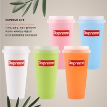 슈프림 리유저블 텀블러 703ml 3P / 5P 택1 감성캠핑 필수 아이템, 리유저블텀블러5P