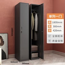 학교사물함 사우나 체육관 기숙사 육군관물함 사무실 보관함 라카 철제 대학교, 1.3mm, 싱글 도어 로커 - 두꺼운