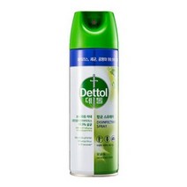 데톨 항균 스프레이 모닝듀 450ml x1개 뿌리는 살균 소독