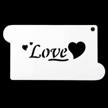 나nanr_떡케이크만들기 베이킹 스텐실 영문 도안 love 러브 베스텐실 다용도 베데코 제빵 모양내기 제빵용♥sksnfll, ♥sstarting