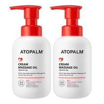 핫딜 아토팜 크림 마사지 오일 200ml, 2개입