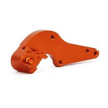 브레이크 패드 오토바이 320MM 프론트 플로팅 디스크 로터 KTM EXC SX SXS MXC XCW EXCF SXF XCF LC4 125 200 250 300 400 450 50, Adaptor Orange