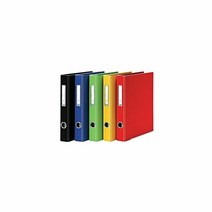 문화산업 웹D링바인더 B968-7 흑색 클리어화일 바인다, 색상:단품, 단품