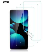 모니터 화면 시력 보호기 ESR 3pcs 삼성 갤럭시 S22 울트라 스크린 프로텍터 플러스 하이드로 겔 필름 소프, 01 3 PCS_05 Galaxy S21 Plus, 03 Galaxy S21 Plus