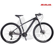 사바 토치 2.0 29인치 시마노 ALTUS 27단 카본 MTB 자전거, 블랙/레드, 15.5, 미조립