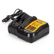 디월트배터리 디월트 20v 5.0ah 6.0ah 교체용 dcb200 dewalt dcb185 dcb203 dcb206 dcb181 dcb184 충전식 리튬 배터리 18v 호환, 협력사, dcb112-eu 충전기, 1개