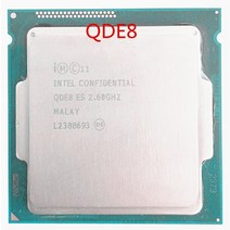 I77700 인텔 코어 i74770S es i7 QDE8 2 6 GHz 쿼드 CPU 8M 65W LGA 1150 프로세서, 한개옵션0