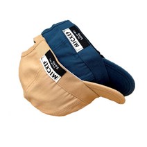 ANYOU 캡모자 야구모자 짧은챙 개성적 영어글자 골프모자, 55~59cm(조절가능), 브라운