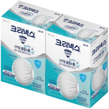크리넥스 스타일 쿨 비말차단 마스크 대형 30개 X 2 코스트코 KF-AD 시원한 얇은 여름마스크 [BH], 2개, 30개입