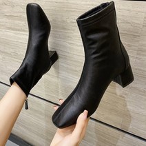 A007 앵부츠 여성 부츠 앵클 부츠 5cm 앵글부츠 여성 앵글부츠 낮은 굽