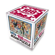 원피스 직소퍼즐 미니 Cube 108pcs: 출동준비:, 108피스, 혼합색상