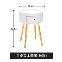 침대 원목 협탁 600 2단 3단 미니 서랍장 이케아 네스나 햄네스 라탄테이블 사이드테이블 159, 핸들 없음 a5