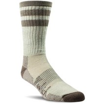 울리치 메리노 울 등산 크루 양말 - 남성용 Woolrich 385046, L, Chocolate Chip