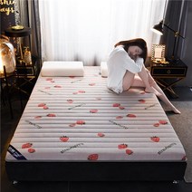 메모리폼토퍼 발열 토퍼 UVR-고급 두꺼운 양털 매트리스 항균 다기능 다다미 패드 침대 풀 사이즈
