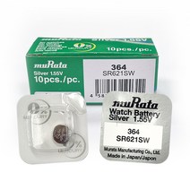 소니 시계 코인건전지 SR621SW, 1개입, 10개