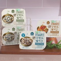 강원도 유기농 산나물 비빔밥 1팩 비건 냉동 컵밥 다이어트 도시락, 더덕비빔밥