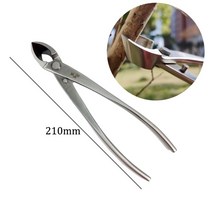 정원 가지 커터 165/210/280mm 단조 스틸 스트레이트 에지 전문 가위 나이프 분재 도구, 01 165MM