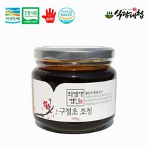 식탐대첩 서산명가 최영자 명인 구절초조청 500gX2병, 단품, 2병, 500g