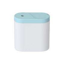 스팀세차기 USB 초음파 미니 자동차 가습기 아로마 음이온 미스트 메이커 260ml LED 램프 에센셜 오일 디퓨저 가정용 차량용 360ml, [04] T Type White 360ml