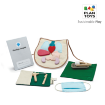 플랜토이즈 플랜토이즈 원목장난감 역할놀이 수술놀이세트 3703, free, one color