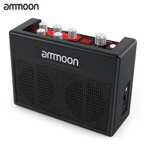 ammoon POCKAMP 기타 효과 통합 스피커 미국 규제 100-240V, 미국 플러그