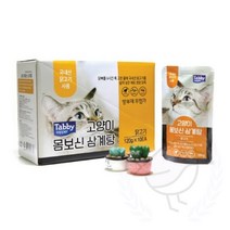 새임 고양이 삼계탕 120G 10개 사료 고양이푸드 고단백사료