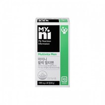 일동 활력 멀티맨 60정 하루영양 17종비타민 미네랄 마이니 47종의보조원료 허브 야채 식물 비타민B군 나이아신 엽산 비오틴 판토텐산 부모님선물 청년 중년 장년남성