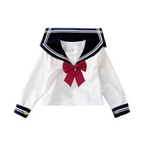 일본 소녀의 배치 시작 짧은 선원 초등학교 성장 슬리브 JK 유니폼 주름 치마 어린이 학교 유니폼 세트
