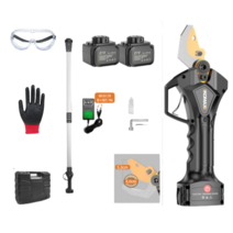 KOMAX 전동 전지가위 무선 충전식 나무 가지치기 전정 가위, 4.0듀얼배터리(고급형)