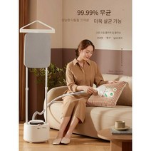 스팀다리미 미니 휴대용 핸디형 무선다리미 전기다리미, 오프 화이트