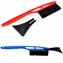 socean 유리창 밀대 쓰레받이 새똥 성에 제거기 클린 브러쉬 DUSTPAN 차유리 청소 스틱 성애 빗자루 쓰레받기 윈도우, 파랑