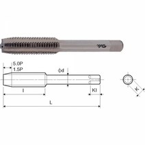 와이지원 헬리코일탭 HCT050-080 M5X0.8 (T2399287) (1EA)