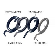 비틀림 스프링 28mm 플랫 와이어 도어 잠금 핸들 코일 문, 10PCS, FMTB-MSC, 1개
